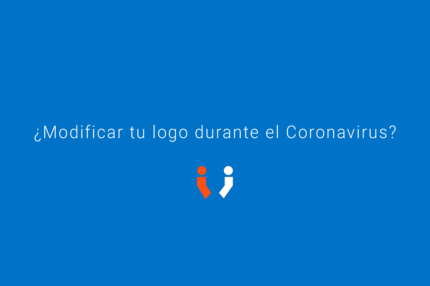 Modifacion de logo por el Coronavirus