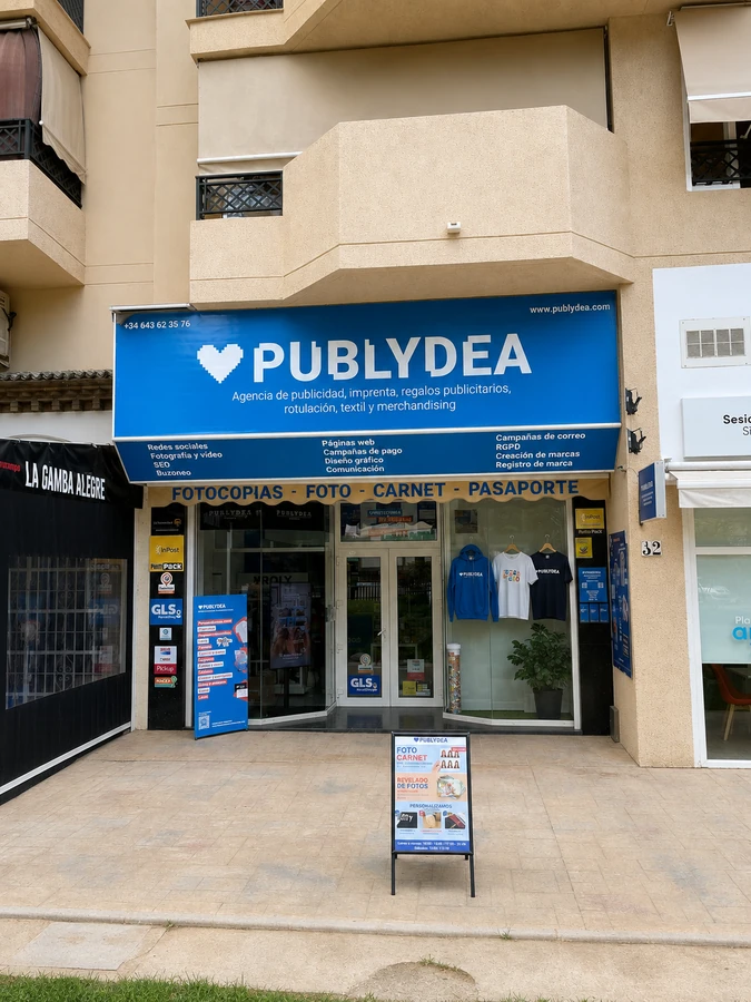 Tienda Publydea de Torremolinos