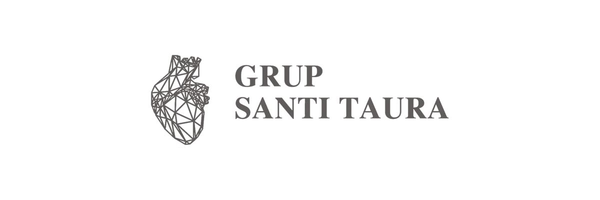 Logo Santi Taura Gris Grup Santi Taura